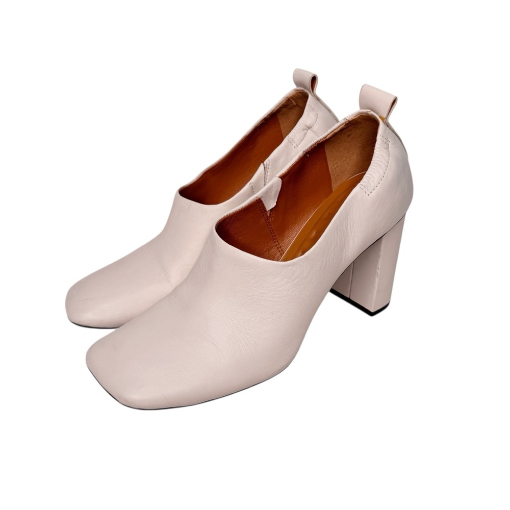 SARTO BY FRANCO SARTO BRAVO PUTTY SQUARE TOE ANKLE BOOTIES SZ 9